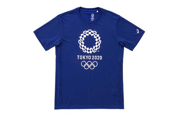 アシックス 東京オリンピック公式ライセンス商品 Tシャツ